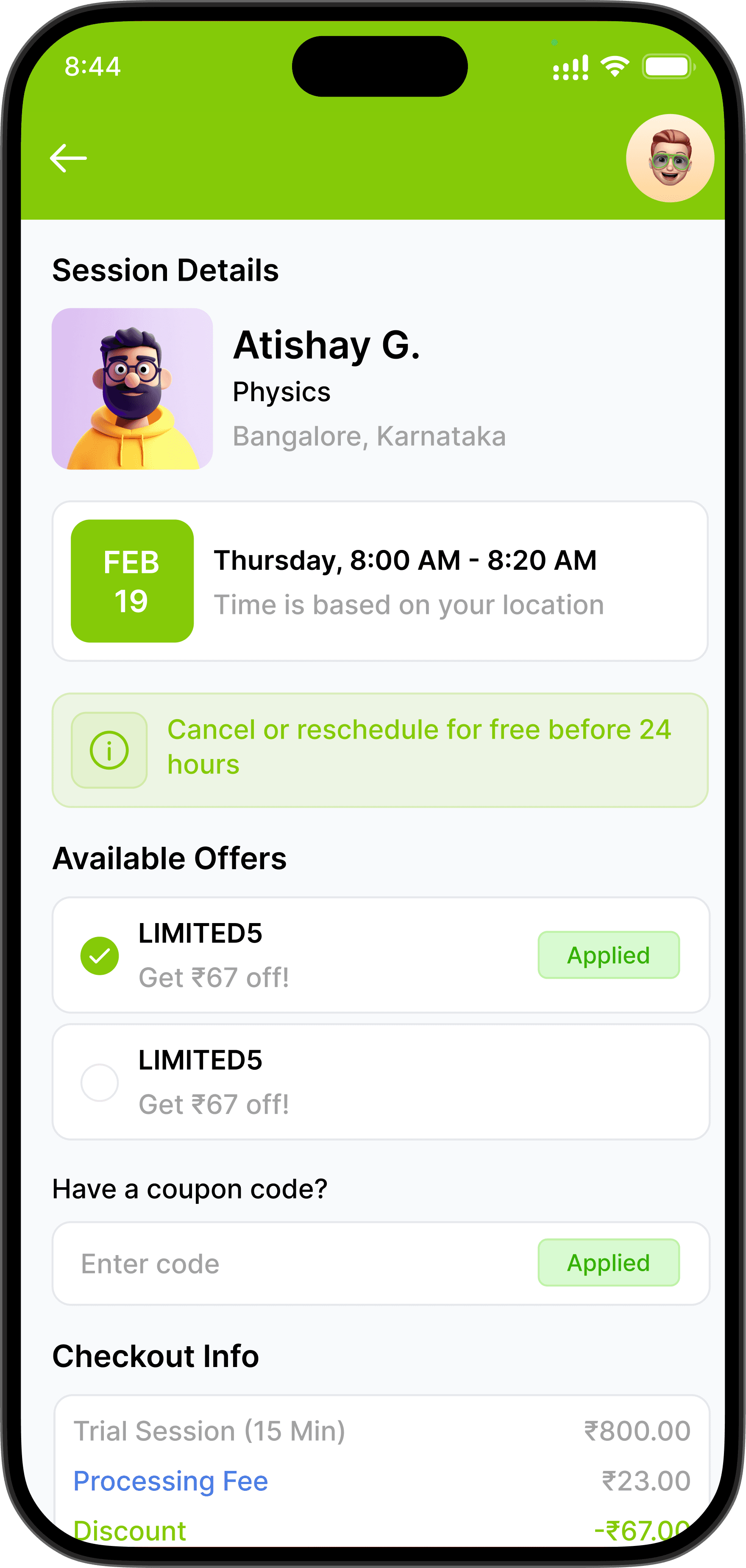 Mobile App Screenshot 4